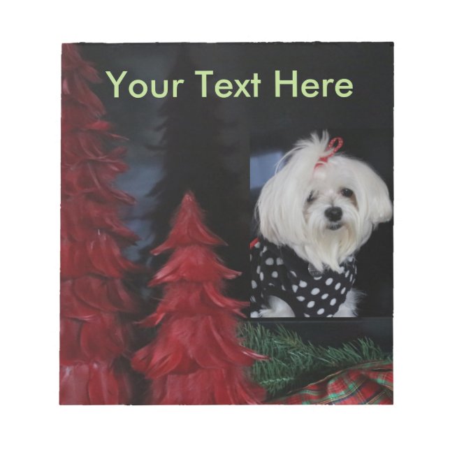 Bloc De Notas Navidades de Malta (Frente)