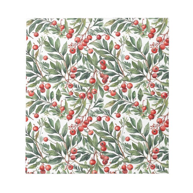 Bloc De Notas Navidades de Redberry (Frente)