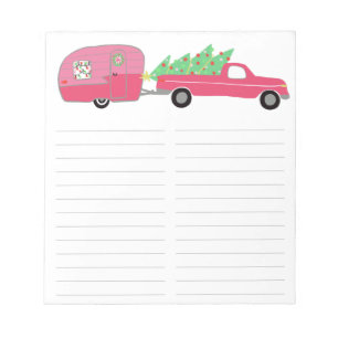 Bloc De Notas Navidades de RV Cute Trailer Compras