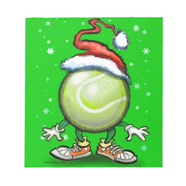 Bloc De Notas Navidades de tenis (Frente)