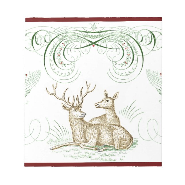 Bloc De Notas Navidades Deer (Frente)