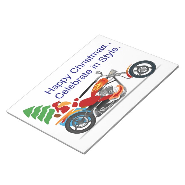 Bloc De Notas Navidades FELICES, CELEBRAR EN ESTILO (Lado Derecho)