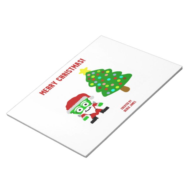 Bloc De Notas Navidades FrankenCheese Notepad 27,9 cm x 21,6 cm (Lado Derecho)