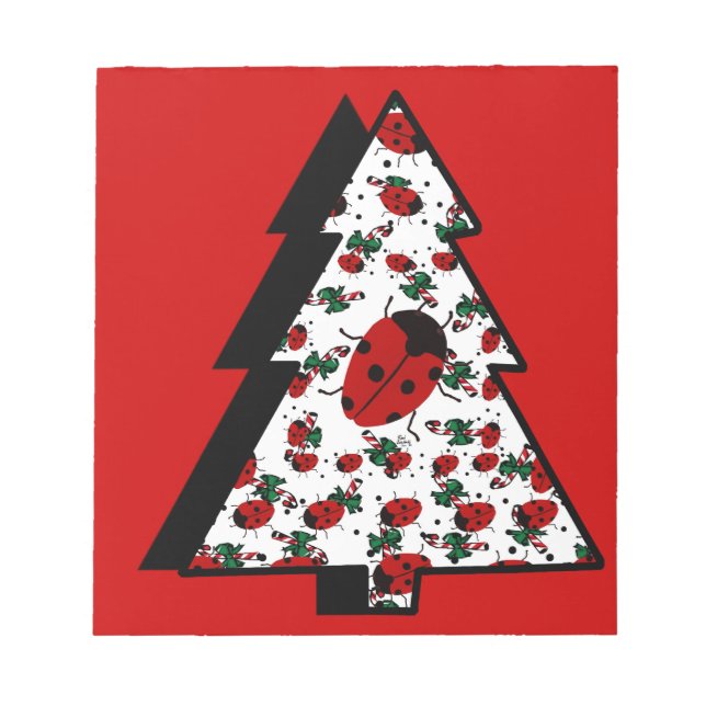 BLOC DE NOTAS NAVIDADES LADYBUGS (Frente)