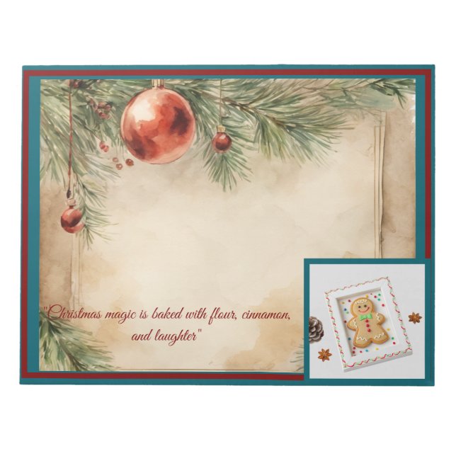 Bloc De Notas Navidades Magic NotePad (Frente)