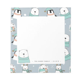 Bloc De Notas Navidades modernos y personalizados adoran a los a