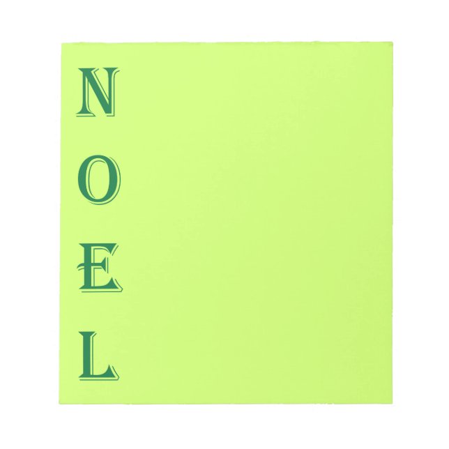 Bloc De Notas Navidades Noel (Frente)