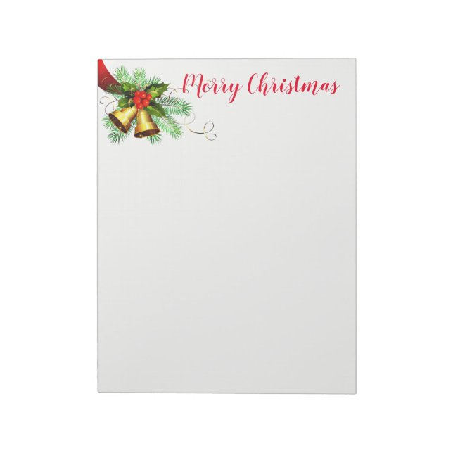 Bloc De Notas Navidades Notepad (Lado Izquierdo)