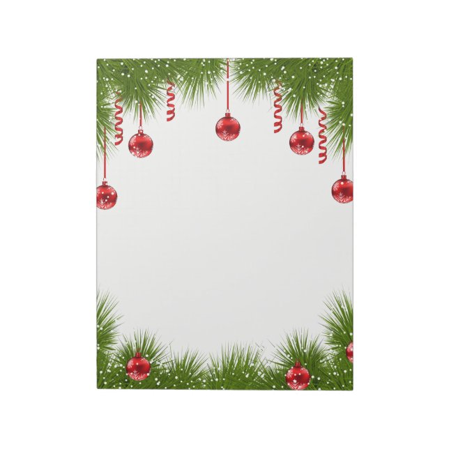 Bloc De Notas Navidades Notepad (Lado Izquierdo)