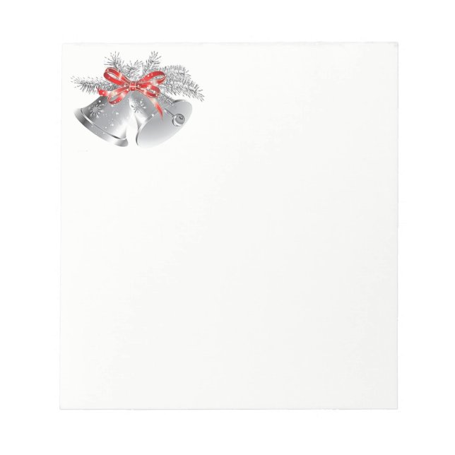 Bloc De Notas Navidades Notepad-Silver Bells (Frente)