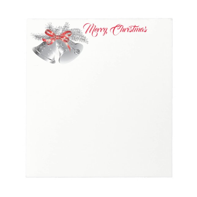 Bloc De Notas Navidades Notepad-Silver Bells (Frente)