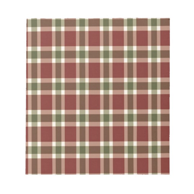 Bloc De Notas navidades-plaid (Frente)