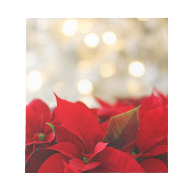 Bloc De Notas Navidades Poinsettia (Frente)