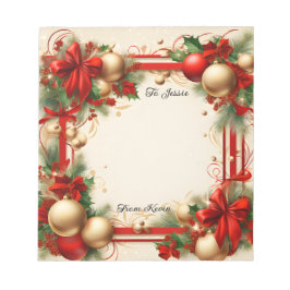 Bloc De Notas Navidades y vacaciones