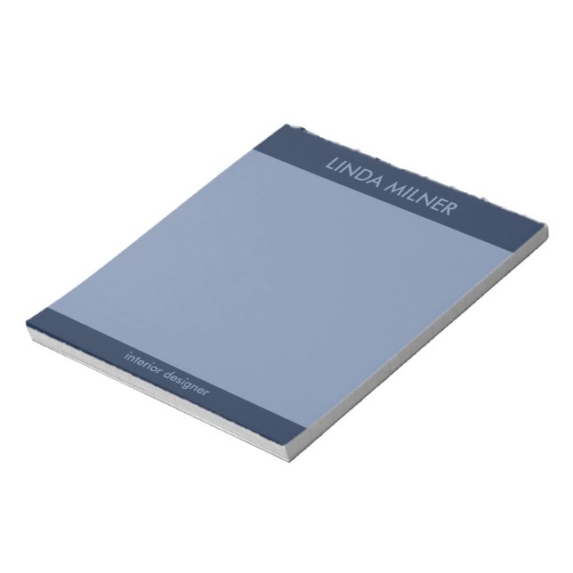 Bloc De Notas Negocio simple y mínimo (Lado Izquierdo)