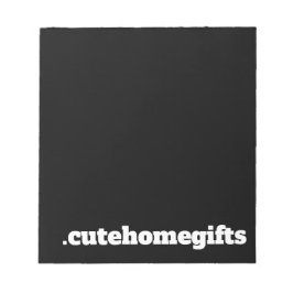 Bloc De Notas Negra Minimal Moderno y Elegante Empresa