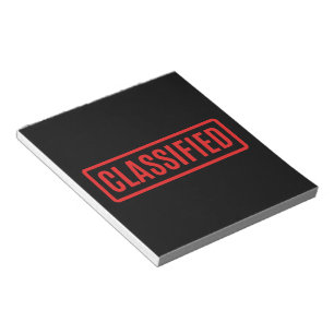 Bloc De Notas Negro clasificado