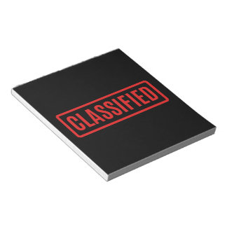 Bloc De Notas Negro clasificado
