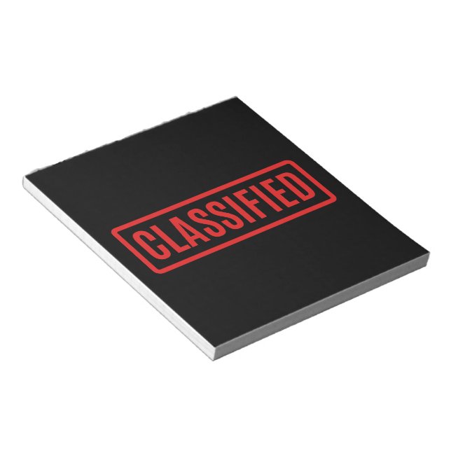 Bloc De Notas Negro clasificado (Lado Derecho)