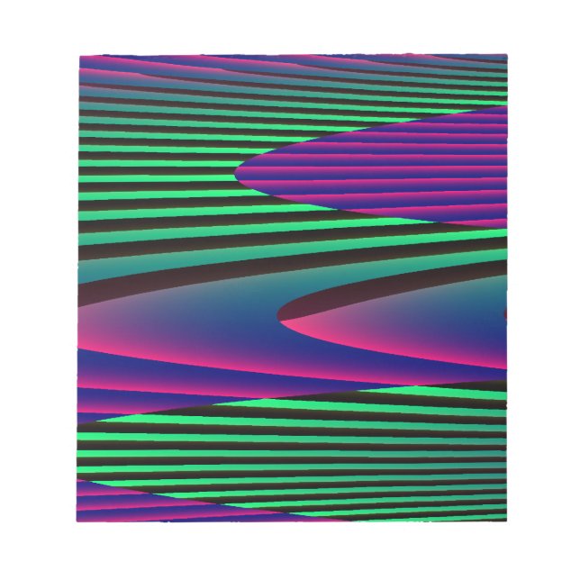 Bloc De Notas Neon Seas Notepad (Frente)