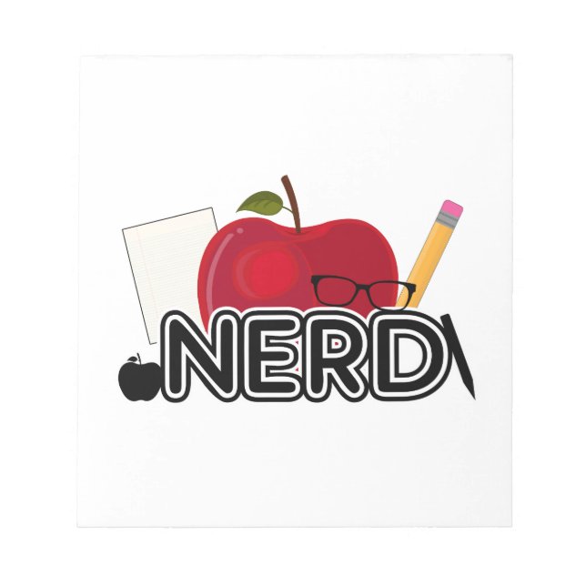 Bloc De Notas Nerd - Logo (Frente)