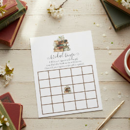 Bloc De Notas New Chapter Bridal Shower Bingo