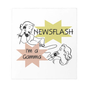 Bloc De Notas Newsflash Soy un regalo de Gamma