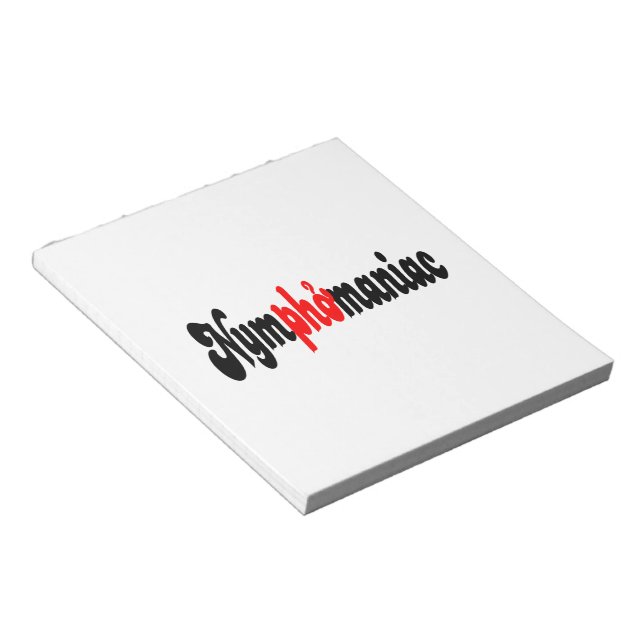 Bloc De Notas Ninfomaniaco (Lado Derecho)