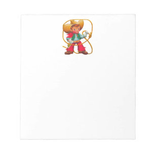 Bloc De Notas Niño retro niño vago occidental