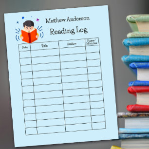 Bloc De Notas Niños leyendo libros de lectura en casa en la escu