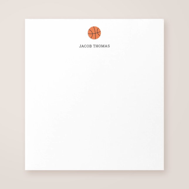 Bloc De Notas Niños personalizados de baloncesto (Subido por el creador)