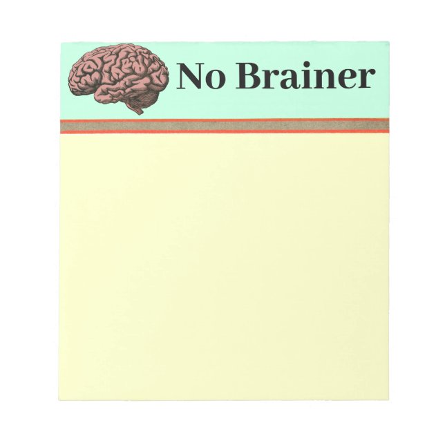 Bloc De Notas No Brainer Notepad (Frente)