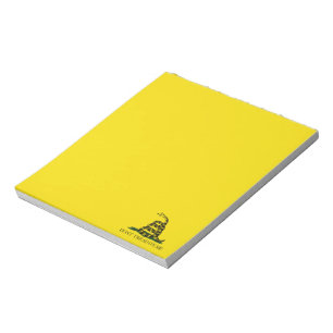 Bloc De Notas No me enseñes la bandera de Gadsden
