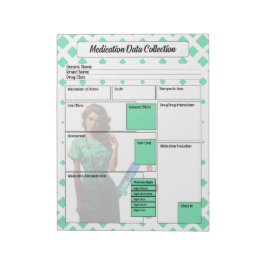 Bloc De Notas No se ofenda por usted _ Recogida de datos de medi
