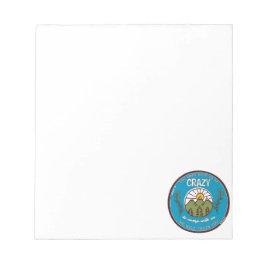 Bloc De Notas No tienes que estar loco por acampar con nosotros