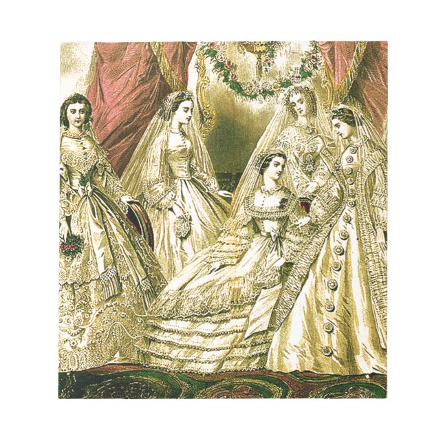 Bloc De Notas Noche de Boda de Antigüedades (Frente)