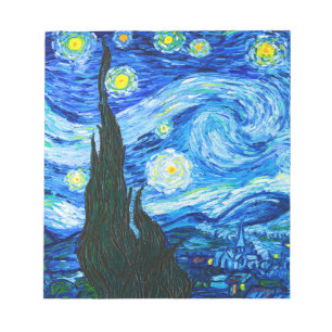 Bloc De Notas Noche Van Gogh Starry