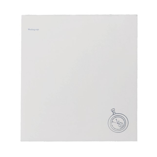 Bloc De Notas Nocturnal Study dark academia Pocket Watch    (Frente)