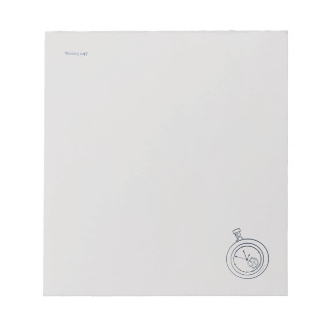 Bloc De Notas Nocturnal Study dark academia Pocket Watch    (Frente)