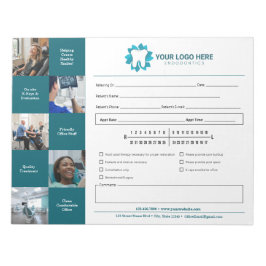 Bloc De Notas Nombramiento de referencia de endodoncia editable