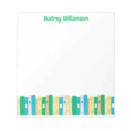 Bloc De Notas Nombre bibliotecario del amante de los libros