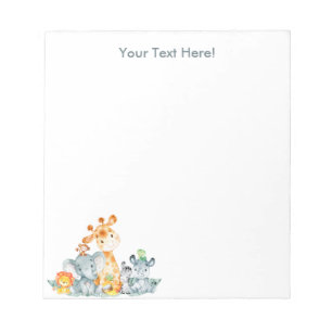 Bloc De Notas Nombre personalizado de la bebe dulce