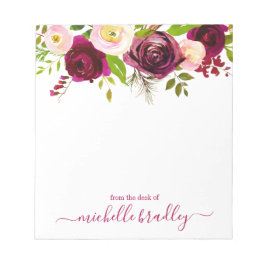 Bloc De Notas Nombre personalizado | De La Oficina Del Notepad