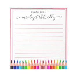 Bloc De Notas Nombre personalizado | De La Oficina Del Notepad