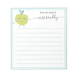 Bloc De Notas Nombre personalizado   De La Oficina Del Notepad