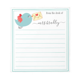 Bloc De Notas Nombre personalizado | De La Oficina Del Notepad