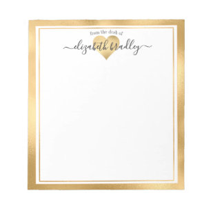 Bloc De Notas Nombre personalizado De La Oficina Del Notepad