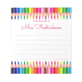 Bloc De Notas Nombre personalizado | De La Oficina Del Notepad