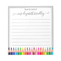 Nombre personalizado | De La Oficina Del Notepad