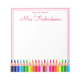 Bloc De Notas Nombre personalizado | De La Oficina Del Notepad